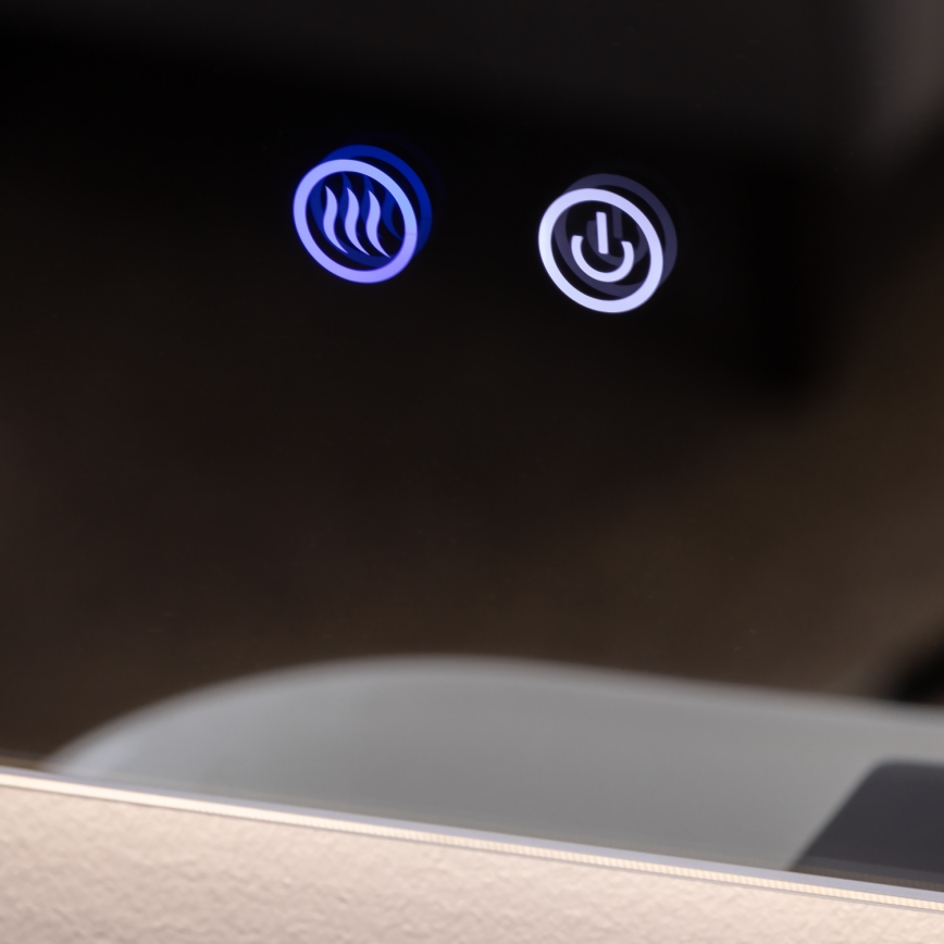 Brilagi - LED-opvarmet badeværelsesspejl DIANA LED/13W/230V 60x40 cm IP44 CRI 90 dæmpbar + CCT