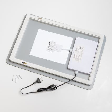 Brilagi - LED-opvarmet badeværelsesspejl DIANA LED/13W/230V 60x40 cm IP44 CRI 90 dæmpbar + CCT