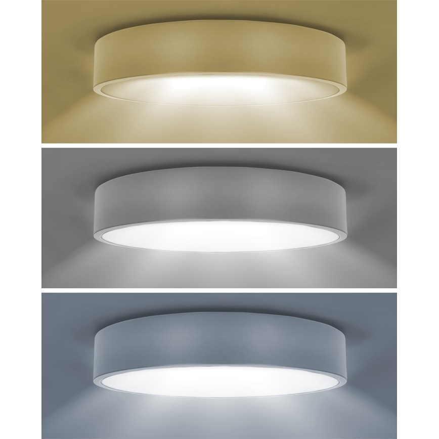 Brilagi - LED dæmpbar loftlampe POOL SMART LED/60W/230V 50 cm 3000-6000K Wi-Fi Tuya + fjernbetjening hvid