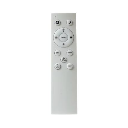 Brilagi - LED dæmpbar loftlampe POOL SMART LED/60W/230V 50 cm 3000-6000K Wi-Fi Tuya + fjernbetjening hvid