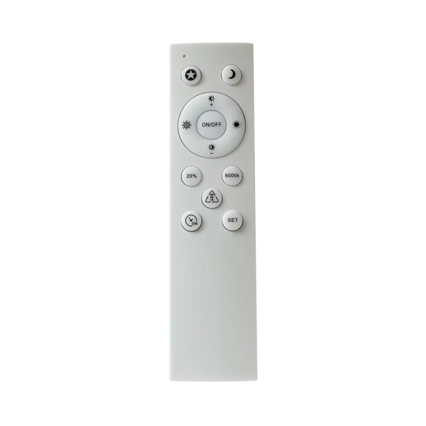 Brilagi - LED dæmpbar loftlampe POOL SMART LED/60W/230V 50 cm 3000-6000K Wi-Fi Tuya + fjernbetjening hvid
