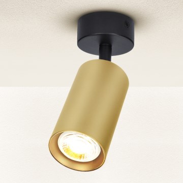 Brilagi - LED-dæmpbart spotarmatur SELE GOLDEN 1xGU10/6,5W/230V 2700-6500K sort/guld