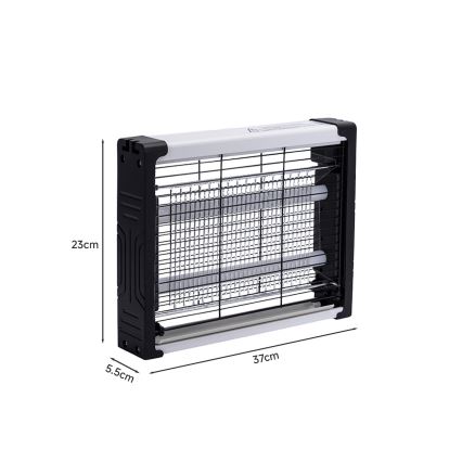 Brilagi - LED elektrisk insektfanger UV 2xLED/3W/230V 30 m2