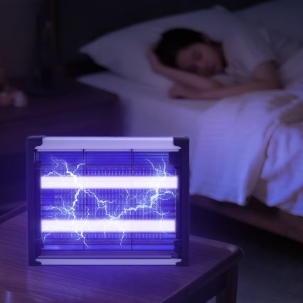 Brilagi - LED elektrisk insektfanger UV 2xLED/4W/230V 50 m2