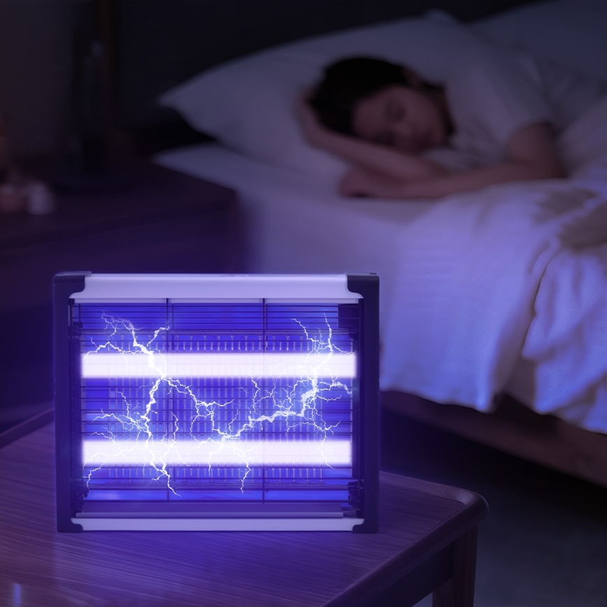 Brilagi - LED elektrisk insektfanger UV 2xLED/4W/230V 50 m2