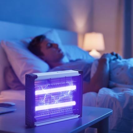 Brilagi - LED elektrisk insektfanger UV 2xLED/4W/230V 50 m2