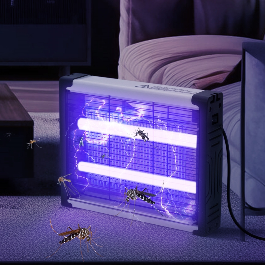 Brilagi - LED Elektrisk insektfanger UV 2xLED/5W/230V 70 m2