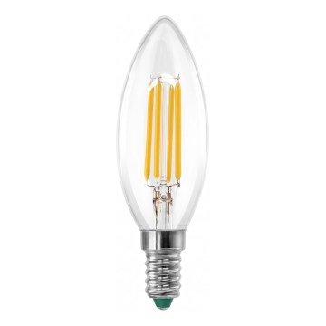 Brilagi - LED-filamentpære CLASIC ONE C35 E14/6W/230V 4000K