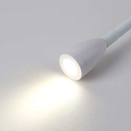 Brilagi - LED Fleksibel væglampe MAYA Double LED/4W/230V + LED/3W hvid