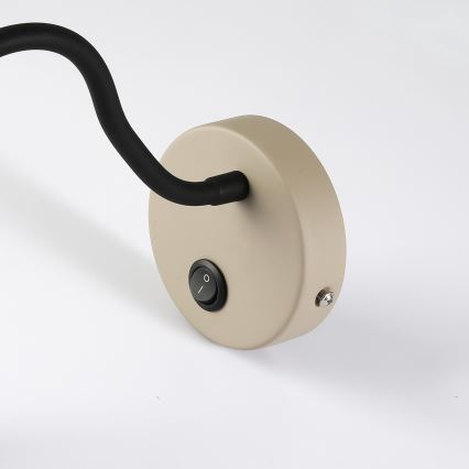 Brilagi - LED Fleksibel væglampe MAYA LED/3W/230V 4000K beige