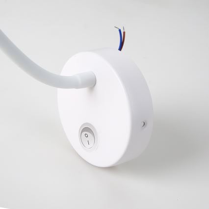 Brilagi - LED Fleksibel væglampe MAYA LED/3W/230V 4000K hvid/guldfarvet