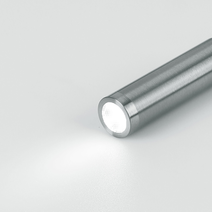 Brilagi - LED Fleksibel væglampe MAYA LED/3W/230V 4000K sølvfarvet
