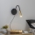 Brilagi - LED Fleksibel væglampe med USB-port MAYA LED/3W/230V 4000K sort/guldfarvet