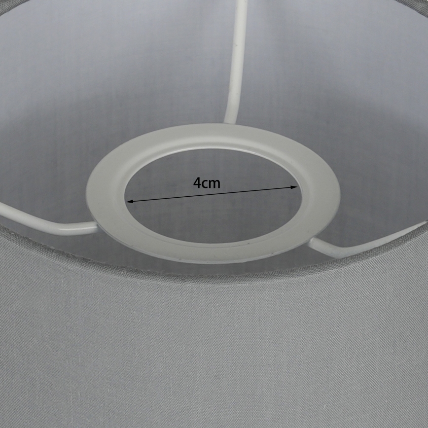 Brilagi - LED fleksibel væglampe NUBILA 1xE27/25W/230V + LED/3W hvid/lysegrå