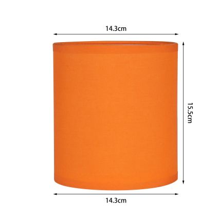 Brilagi - LED fleksibel væglampe NUBILA 1xE27/25W/230V + LED/3W messing/orange