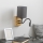 Brilagi - LED Fleksibel væglampe NUBILA WOOD 1xE27/25W/230V + LED/3W eg/antracit