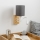 Brilagi - LED Fleksibel væglampe NUBILA WOOD 1xE27/25W/230V + LED/3W eg/antracit