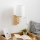 Brilagi - LED Fleksibel væglampe NUBILA WOOD 1xE27/25W/230V + LED/3W eg/hvid