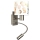 Brilagi - LED fleksibel væglampe til børn BOBO 1xE27/25W/230V + LED/3W mat krom/hvid/dyremotiver