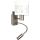 Brilagi - LED fleksibel væglampe til børn BOBO 1xE27/25W/230V + LED/3W mat krom/hvid/enhjørninger