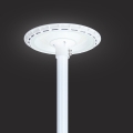 Brilagi - LED gadelampe med 3 m mast URBANSPARK LED/120W/230V hvid IP65