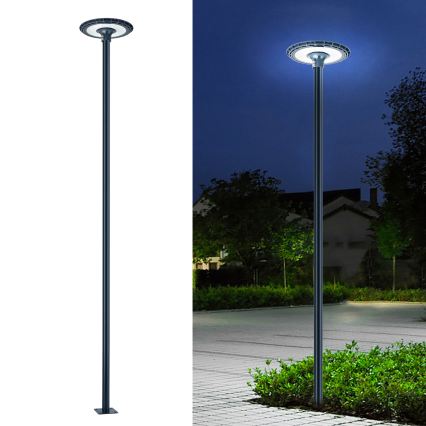 Brilagi - LED gadelampe med 4 m mast URBANSPARK LED/120W/230V antracit IP65