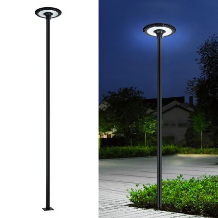 Brilagi - LED-gadelampe med 4 m stolpe URBANSPARK LED/120W/230V sort IP65