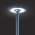 Brilagi - LED-gadelampe med 5 m mast URBANSPARK LED/120W/230V antracit IP65