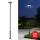 Brilagi - LED gadelampe med 5 m mast URBANSPARK LED/120W/230V sort IP65