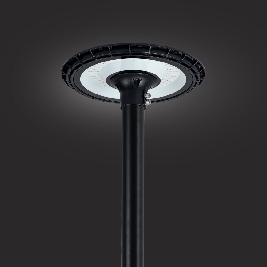 Brilagi - LED gadelampe med 5 m mast URBANSPARK LED/120W/230V sort IP65