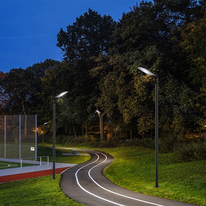 Brilagi - LED-gadelampe URBANLIGHT LED/200W/230V sort IP65