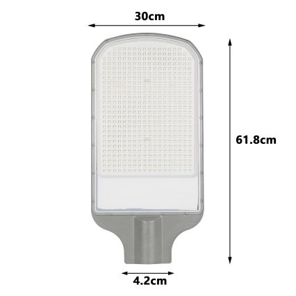 Brilagi - LED gadelampe URBANLIGHT LED/250W/230V grå IP65
