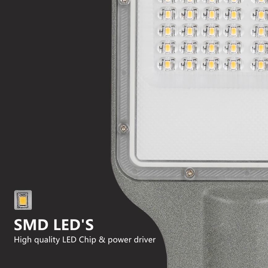 Brilagi - LED-gadelampe URBANLIGHT LED/50W/230V grå IP65