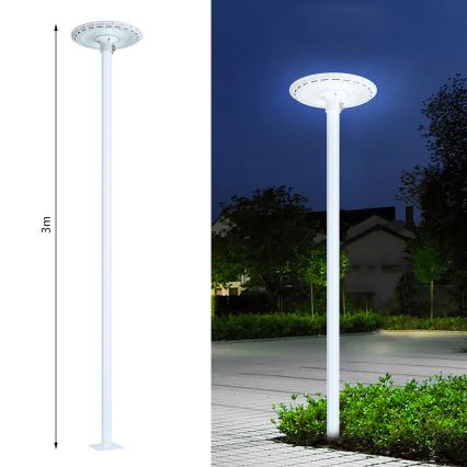 Brilagi - LED gadelampe URBANSPARK LED/120W/230V hvid IP65