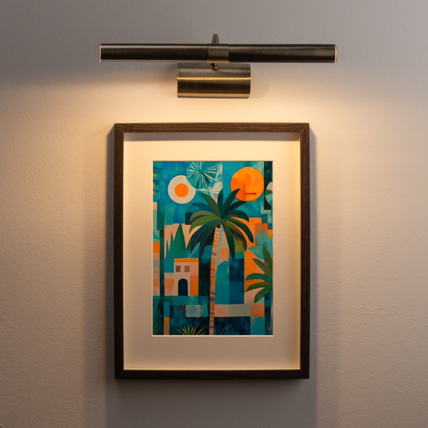 Brilagi - LED gallerilampe DANAE 2xE14/4W/230V 3000K bronze