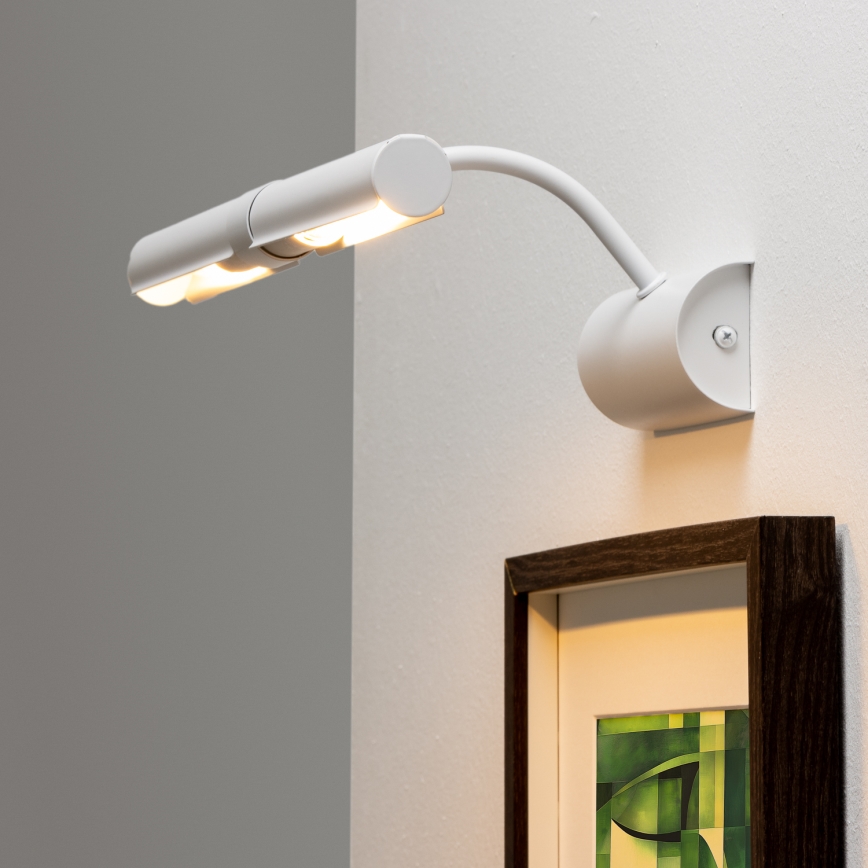 Brilagi - LED gallerilampe DANAE 2xE14/4W/230V 3000K hvid