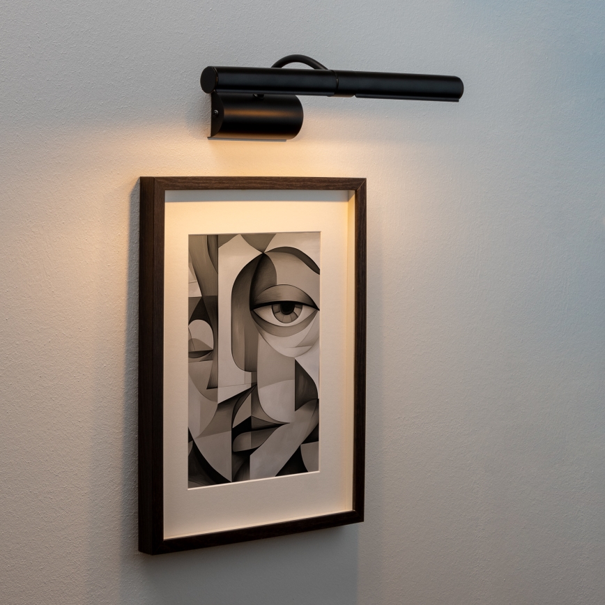 Brilagi - LED gallerilampe DANAE 2xE14/4W/230V 3000K sort