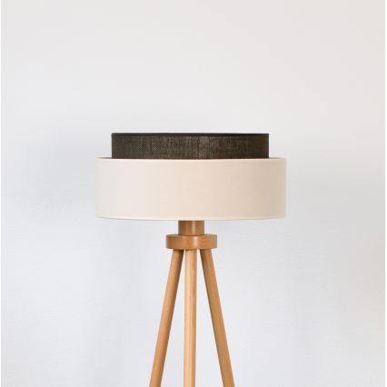 Brilagi - LED gulvlampe BOHO-stil 1xE27/15W/230V creme/brun