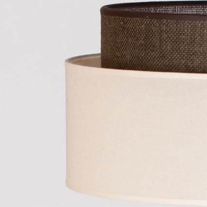 Brilagi - LED gulvlampe BOHO-stil 1xE27/15W/230V creme/brun