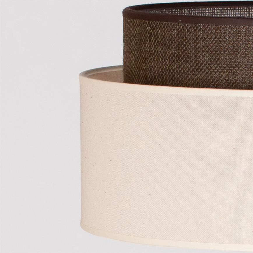 Brilagi - LED gulvlampe BOHO-stil 1xE27/15W/230V creme/brun