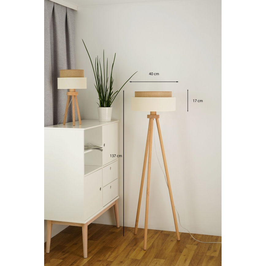 Brilagi - LED gulvlampe BOHO STYLE 1xE27/15W/230V
