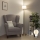 Brilagi - LED-gulvlampe CERIA 1xE27/20W/230V Ø 25 cm grå/guld