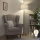 Brilagi - LED-gulvlampe CERIA 1xE27/20W/230V Ø 45 cm grå/guld
