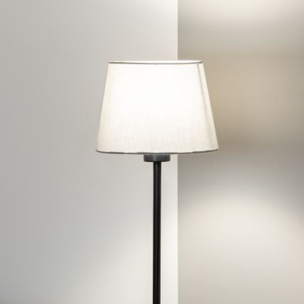Brilagi - LED gulvlampe CERIA 1xE27/40W/230V Ø 20,5 cm grå/sort