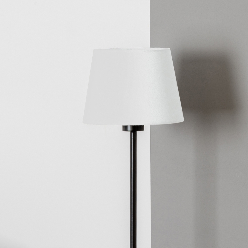 Brilagi - LED gulvlampe CERIA 1xE27/40W/230V Ø 20,5 cm hvid/sort