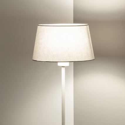 Brilagi - LED gulvlampe CERIA 1xE27/40W/230V Ø 25 cm grå/hvid