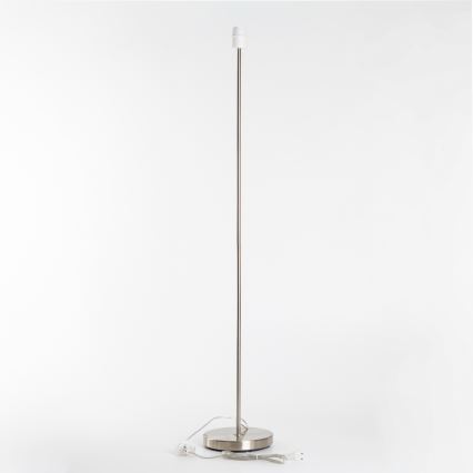 Brilagi - LED-gulvlampe CERIA 1xE27/40W/230V Ø 45 cm grå/mat krom