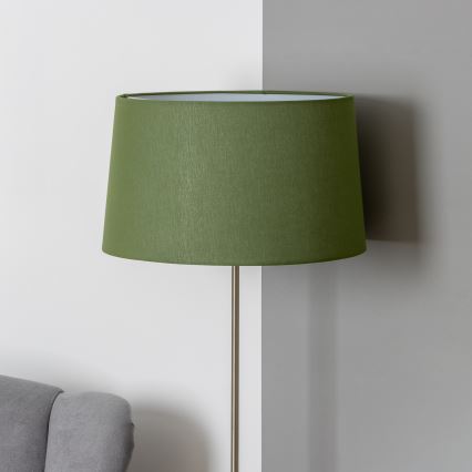 Brilagi - LED gulvlampe CERIA 1xE27/40W/230V Ø 45 cm grøn/mat krom