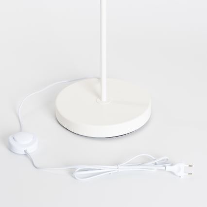 Brilagi - LED-gulvlampe CERIA 1xE27/40W/230V Ø 45 cm hvid