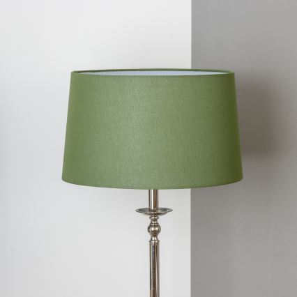 Brilagi - LED gulvlampe CERIA 1xE27/60W/230V Ø 45 cm blank krom/grøn